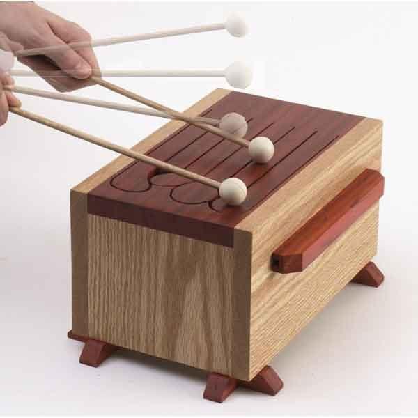 Woodworking Project Paper Plan to Build Tone-of-Fun Tongue Drum
